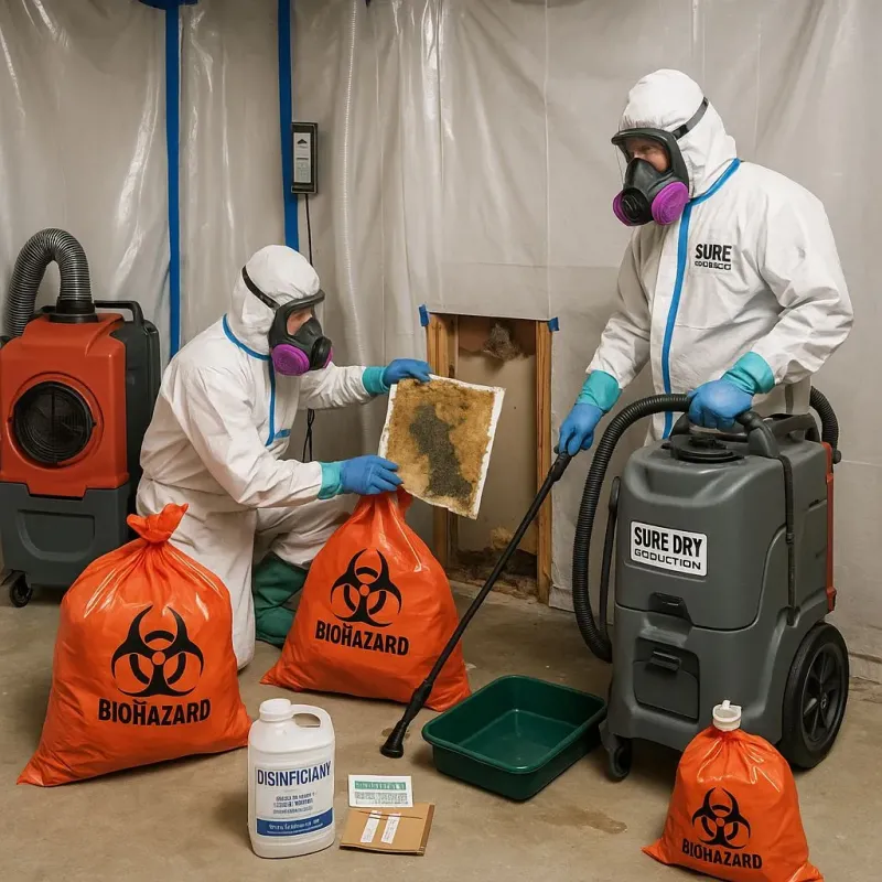 Contaminated Water Handling Protocols process in Escambia County, AL