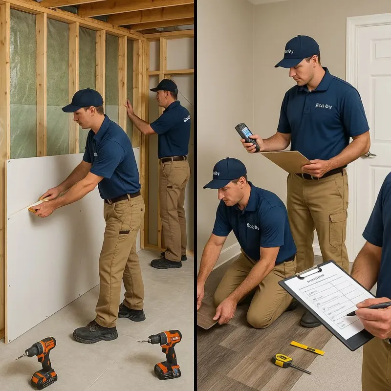 Repairs and Reconstruction process in Escambia County, AL
